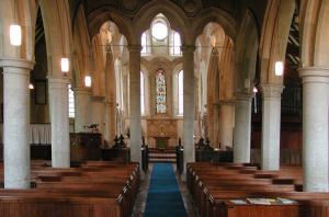 Inside St Mary's Church Westwell Kent